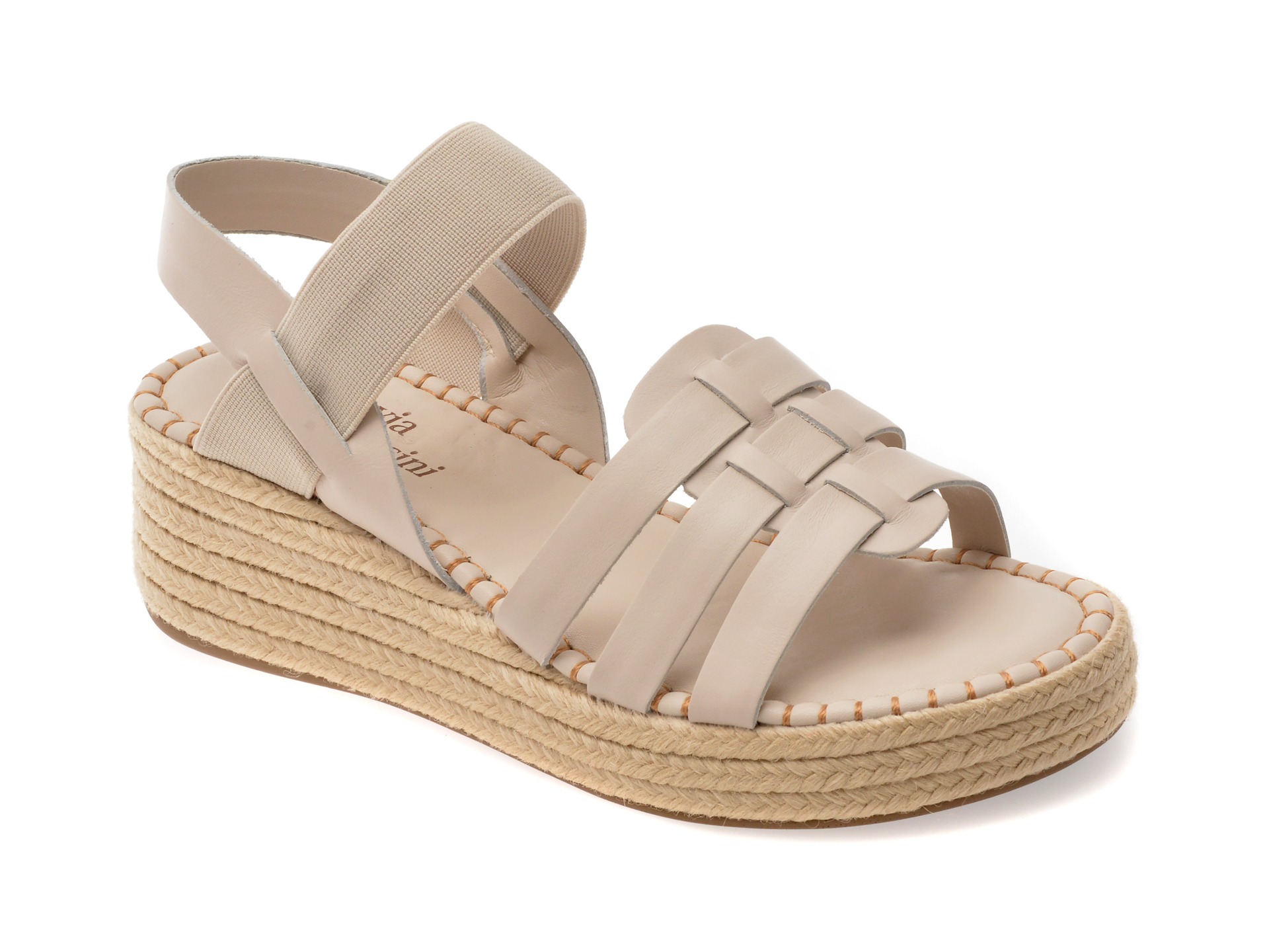 Sandale FLAVIA PASSINI bej, 366411, din piele naturala 1 Sandale FLAVIA PASSINI bej