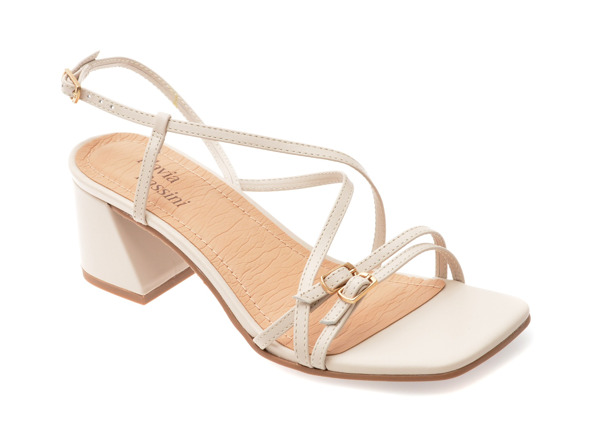 Sandale FLAVIA PASSINI bej, 367903, din piele naturala 1 Sandale FLAVIA PASSINI bej