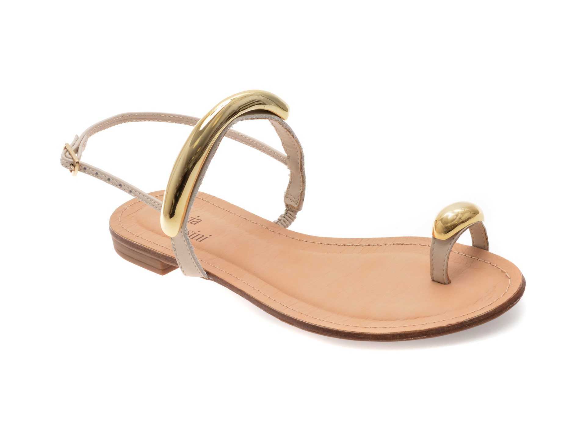 Sandale FLAVIA PASSINI bej, 368506, din piele naturala 1 Sandale FLAVIA PASSINI bej