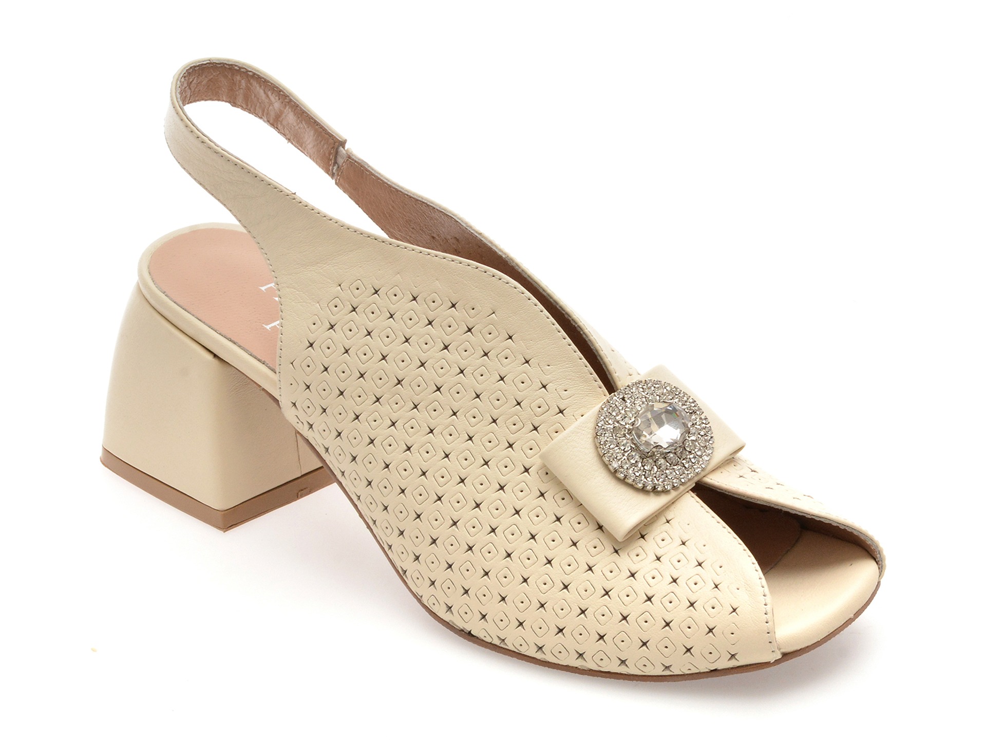 Sandale FLAVIA PASSINI bej, 4411634, din piele naturala 1 Sandale FLAVIA PASSINI bej