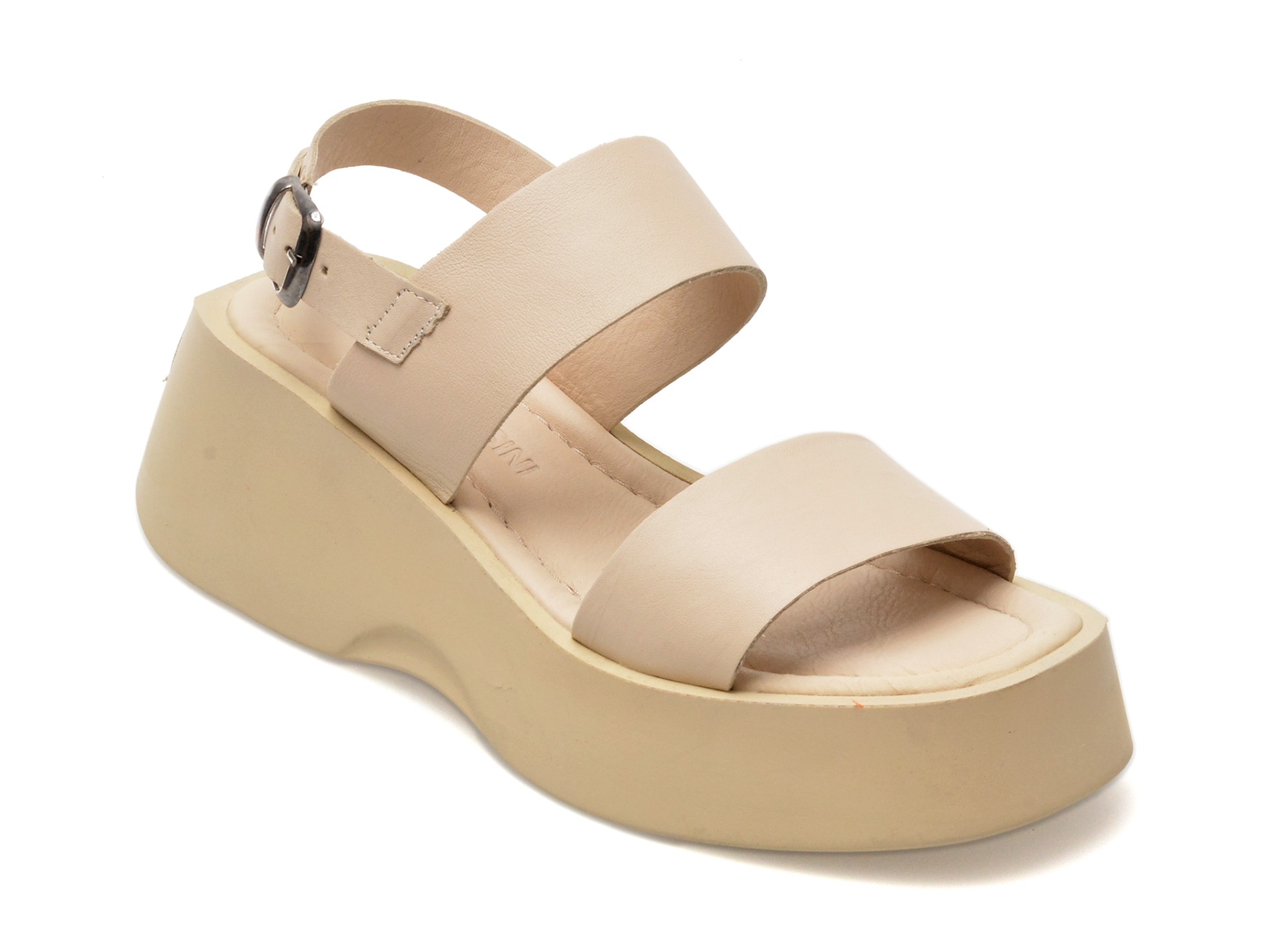 Sandale FLAVIA PASSINI bej, 500500, din piele naturala 2 Sandale FLAVIA PASSINI bej