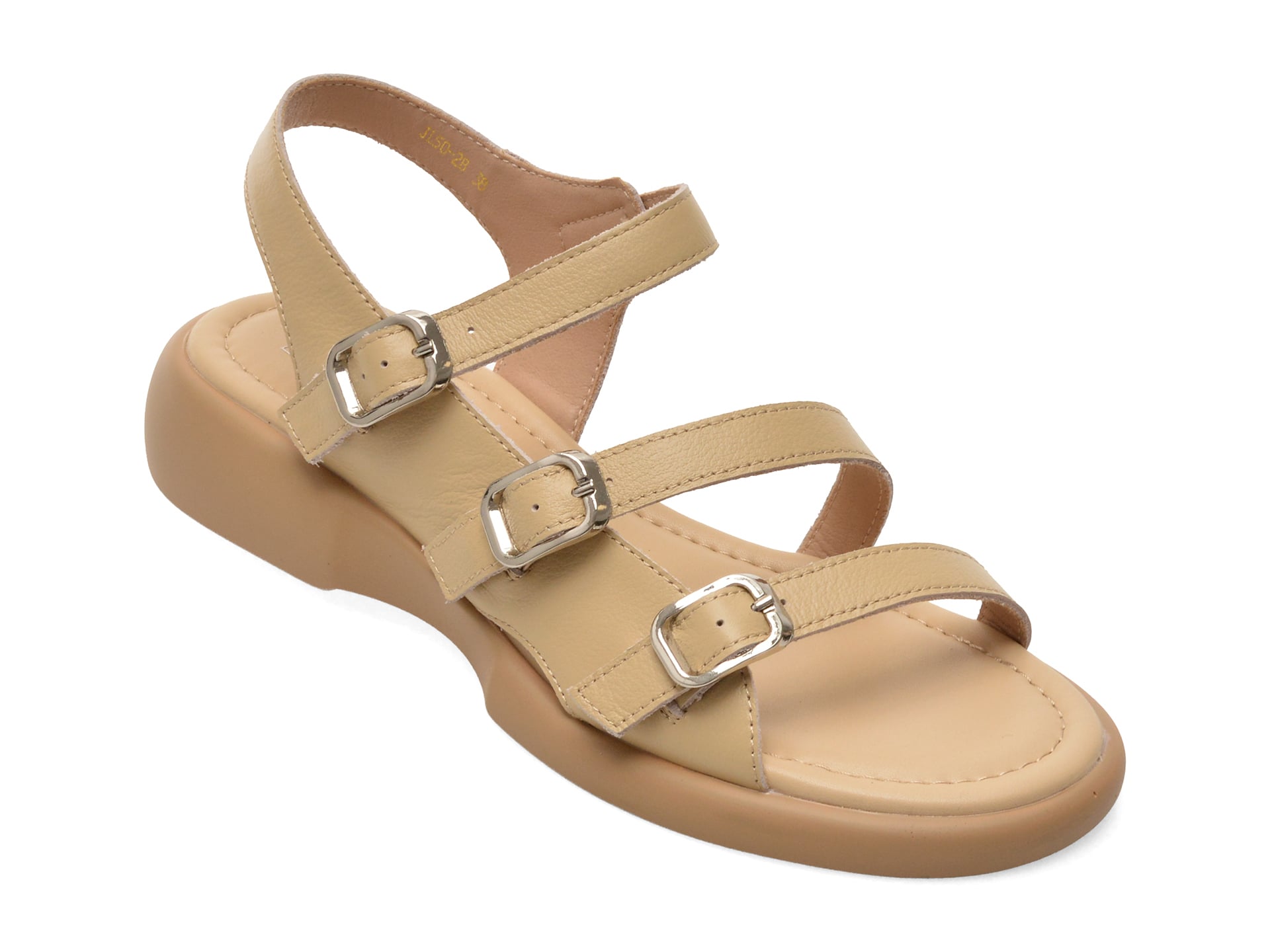 Sandale FLAVIA PASSINI bej, 502, din piele naturala 1 Sandale FLAVIA PASSINI bej