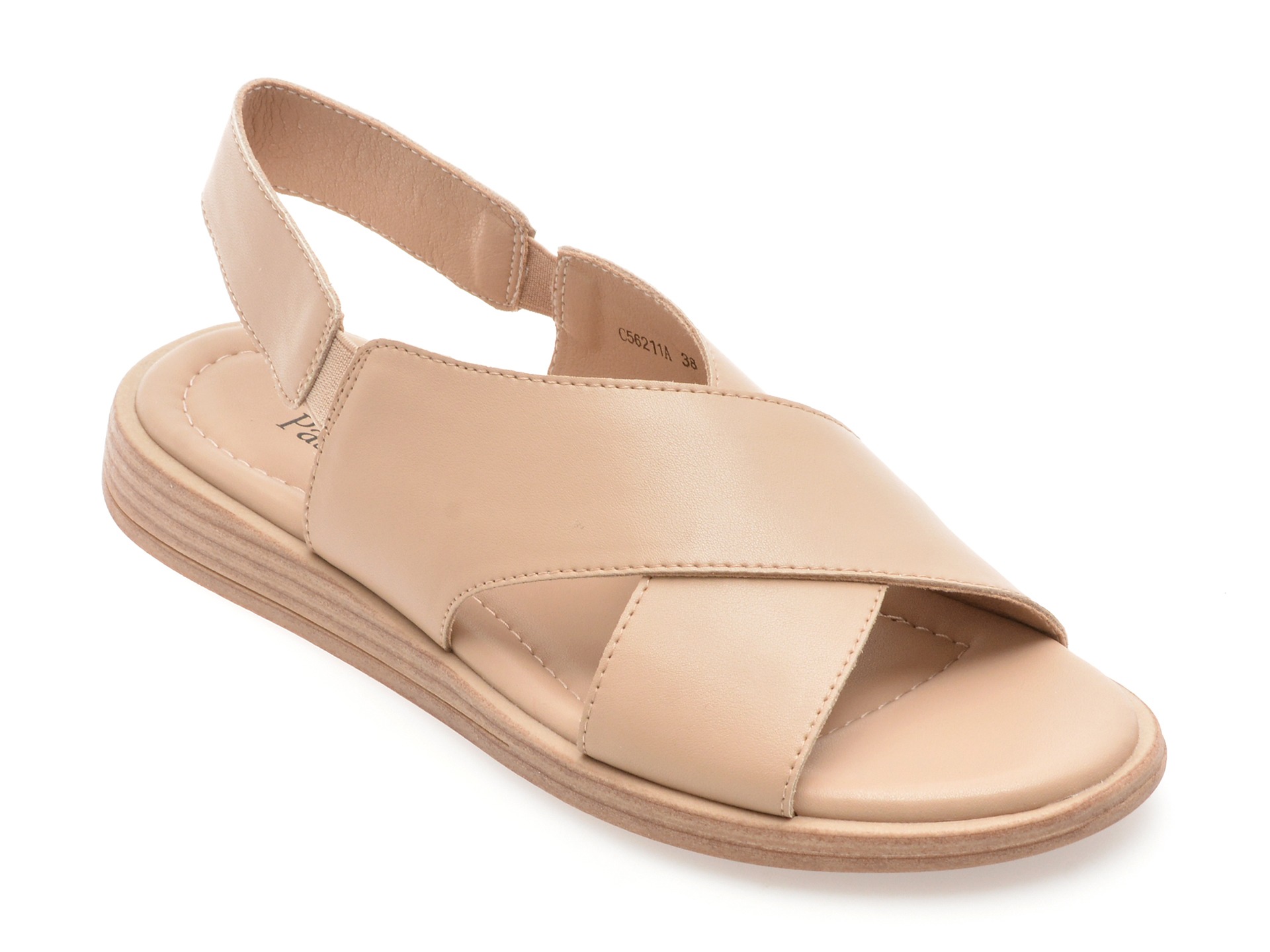 Sandale FLAVIA PASSINI bej, 56211, din piele naturala 1 Sandale FLAVIA PASSINI bej