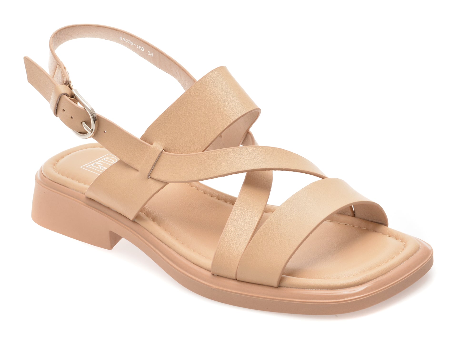 Sandale FLAVIA PASSINI bej, 6A038, din piele naturala 1 Sandale FLAVIA PASSINI bej