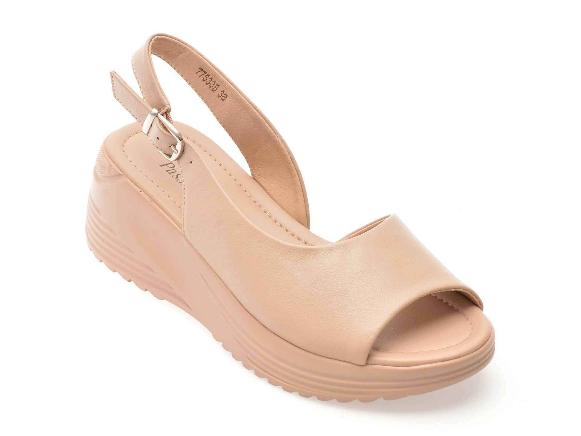 Sandale FLAVIA PASSINI bej, 77533, din piele naturala 1 Sandale FLAVIA PASSINI bej