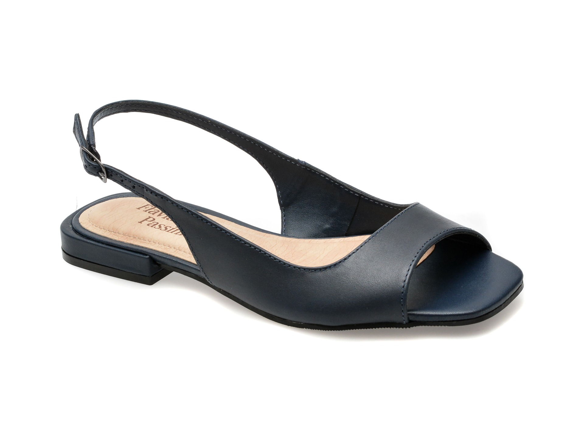 Sandale FLAVIA PASSINI bleumarin, 358504, din piele naturala 1 Sandale FLAVIA PASSINI bleumarin