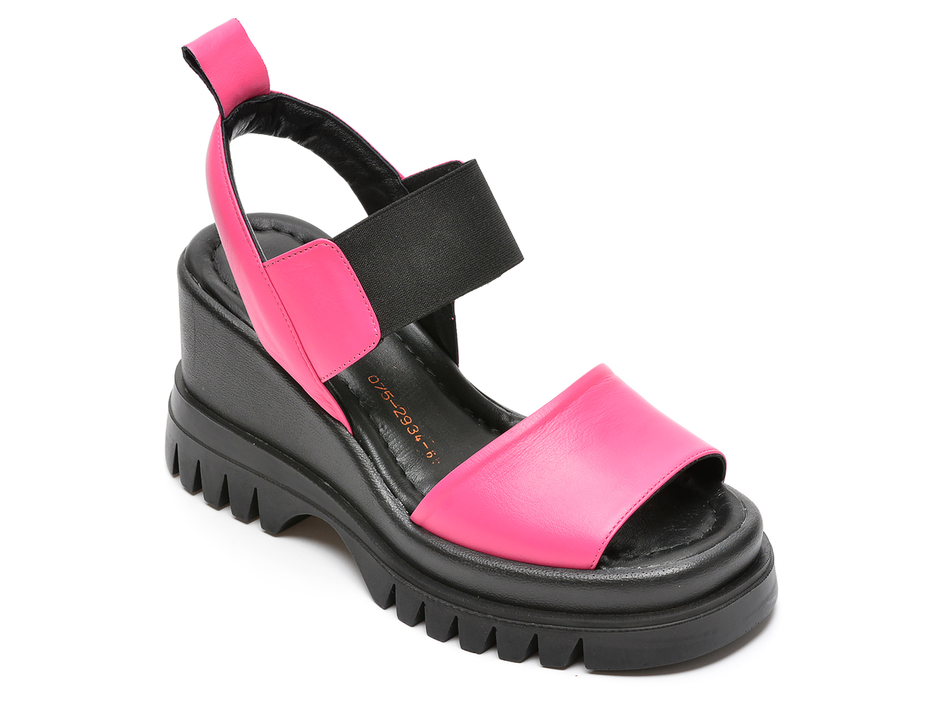 Sandale FLAVIA PASSINI fucsia, 752934, din piele naturala 1 Sandale FLAVIA PASSINI fucsia