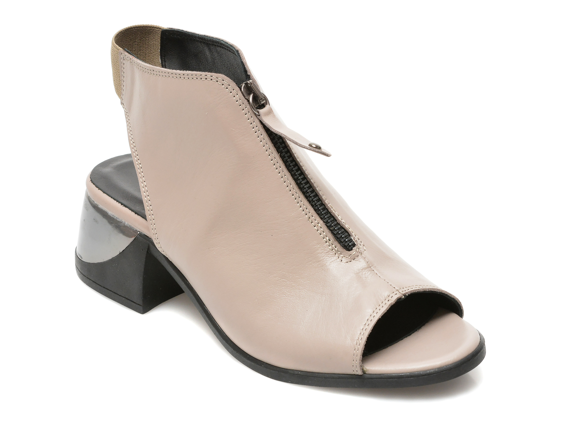 Sandale FLAVIA PASSINI gri, 10378, din piele naturala 1 Sandale FLAVIA PASSINI gri