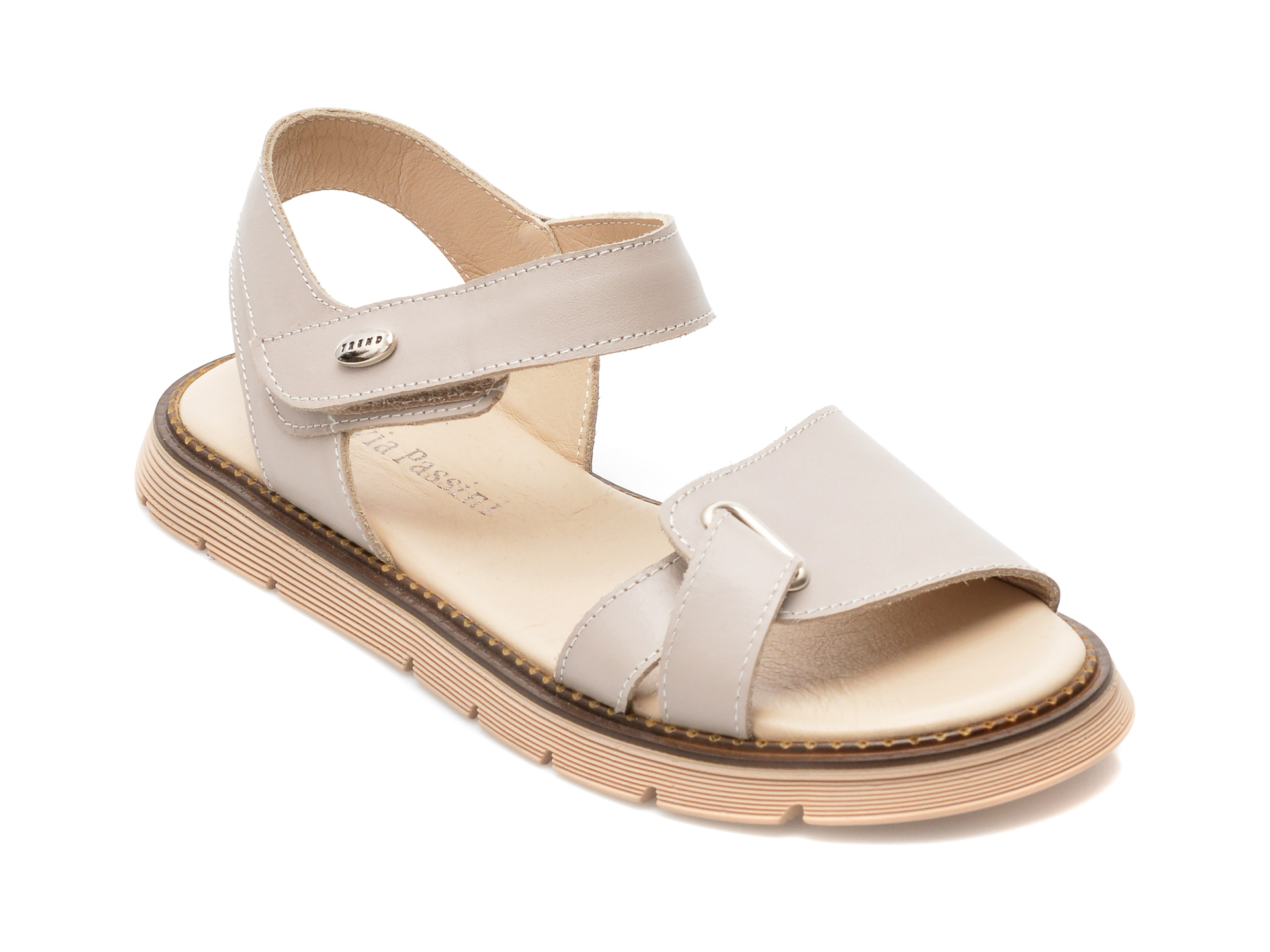 Sandale FLAVIA PASSINI gri, 32925359, din piele naturala 1 Sandale FLAVIA PASSINI gri