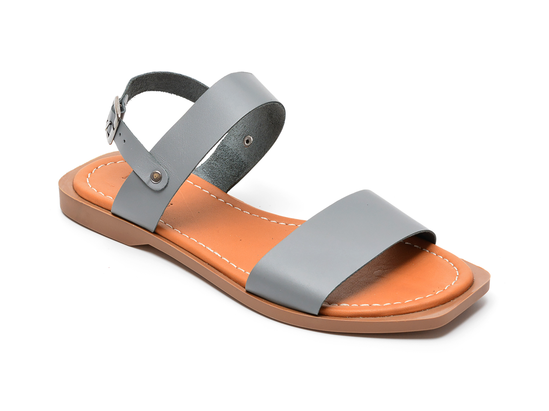 Sandale FLAVIA PASSINI gri, 336, din piele naturala 1 Sandale FLAVIA PASSINI gri