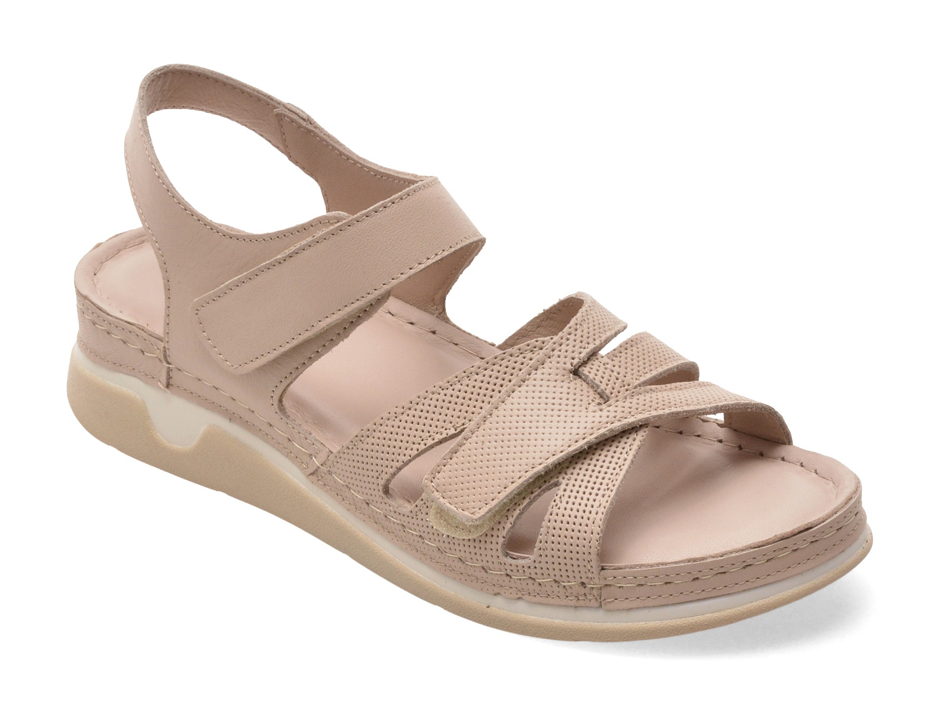 Sandale FLAVIA PASSINI gri, M30, din piele naturala 1 Sandale FLAVIA PASSINI gri