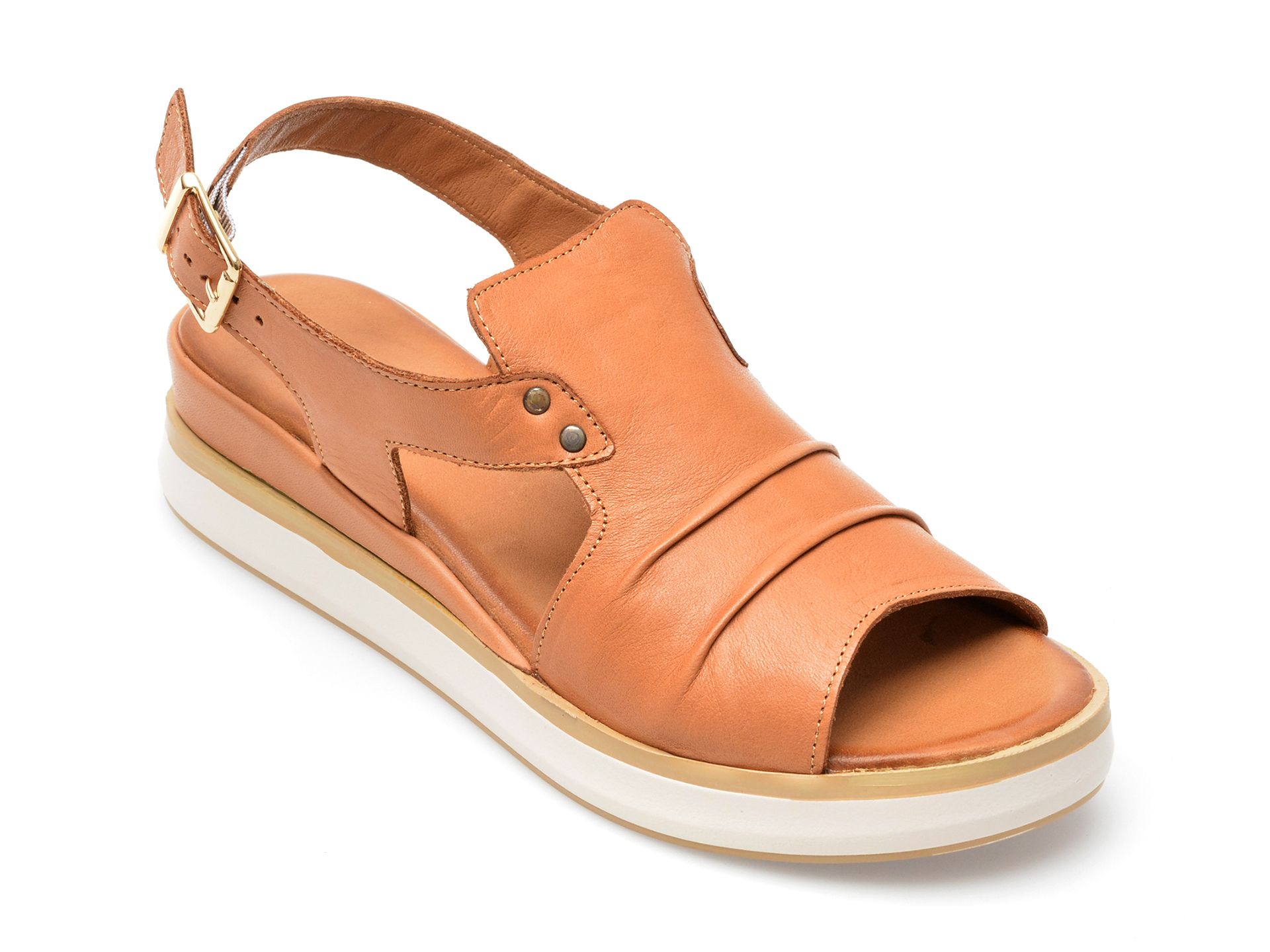 Sandale FLAVIA PASSINI maro, 1087, din piele naturala 1 Sandale FLAVIA PASSINI maro