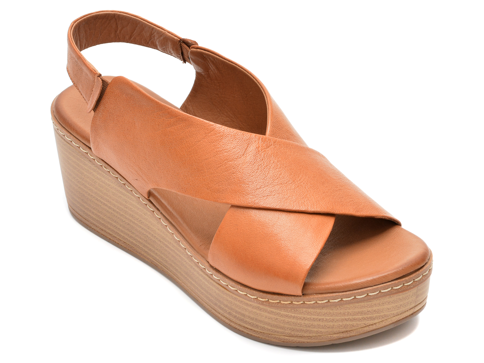 Sandale FLAVIA PASSINI maro, 174803, din piele naturala 1 Sandale FLAVIA PASSINI maro