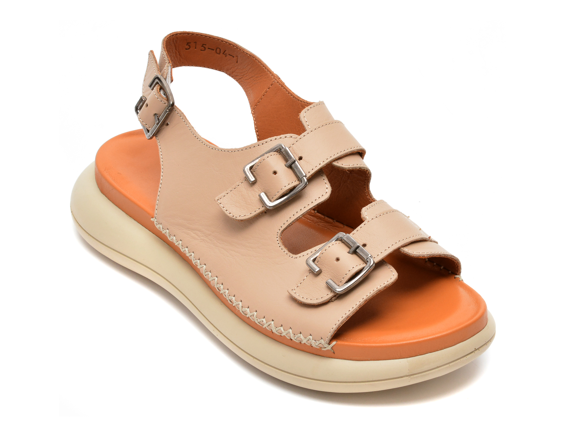 Sandale FLAVIA PASSINI maro, 2405159, din piele naturala 1 Sandale FLAVIA PASSINI maro