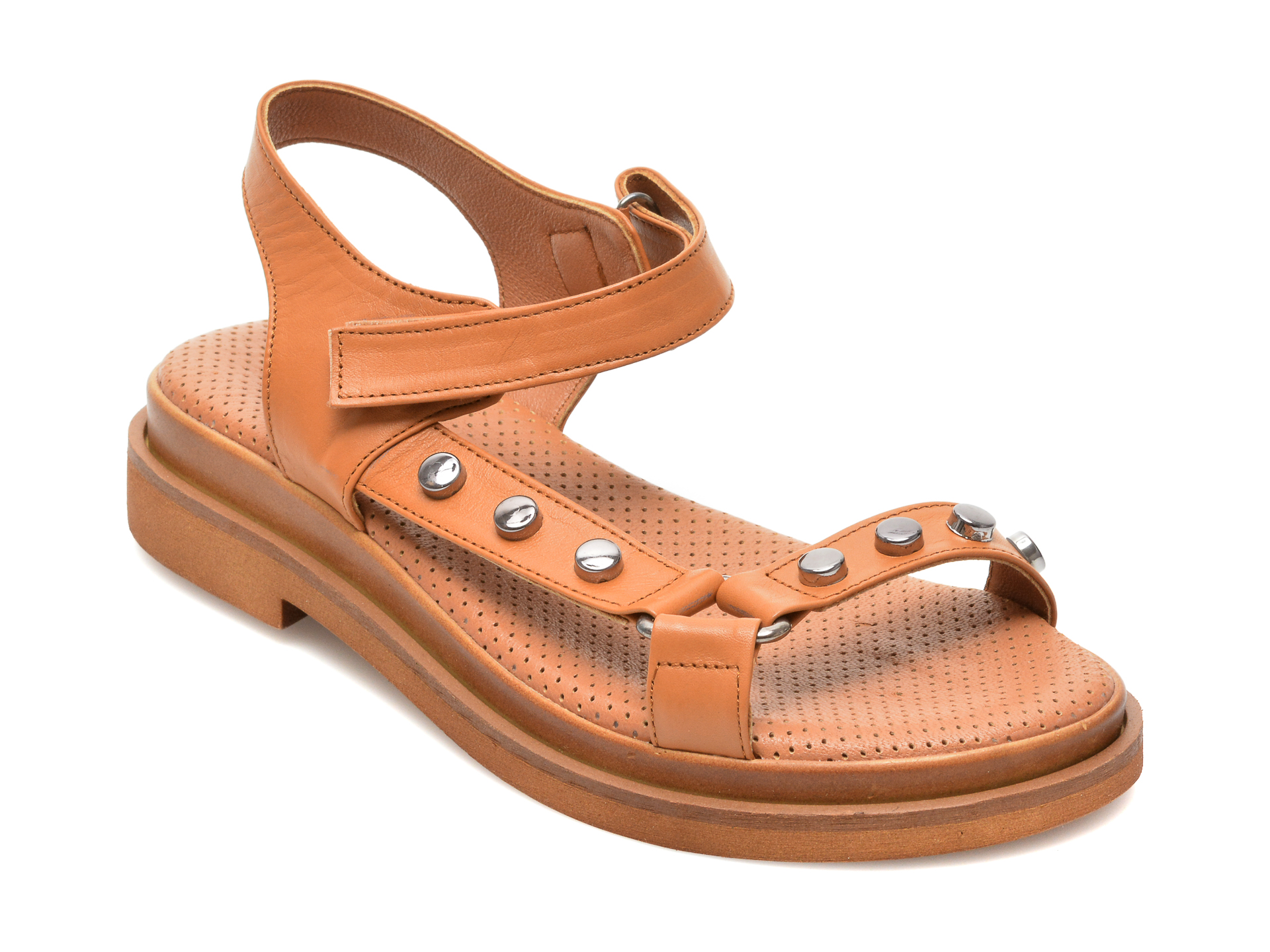 Sandale FLAVIA PASSINI maro, 2701, din piele naturala 1 Sandale FLAVIA PASSINI maro