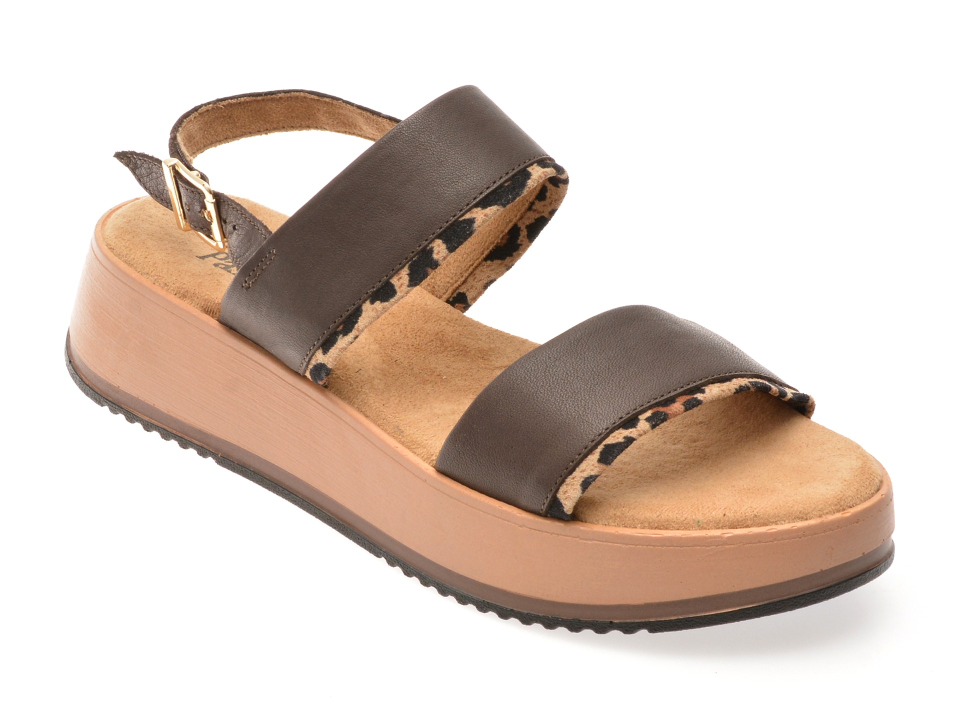 Sandale FLAVIA PASSINI maro, 28700, din piele naturala 1 Sandale FLAVIA PASSINI maro