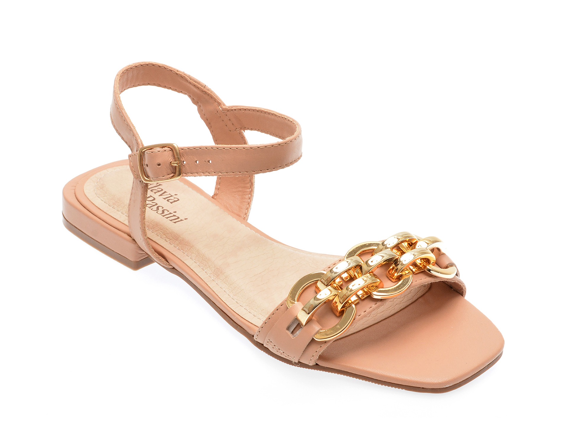 Sandale FLAVIA PASSINI maro, 358501, din piele naturala 1 Sandale FLAVIA PASSINI maro