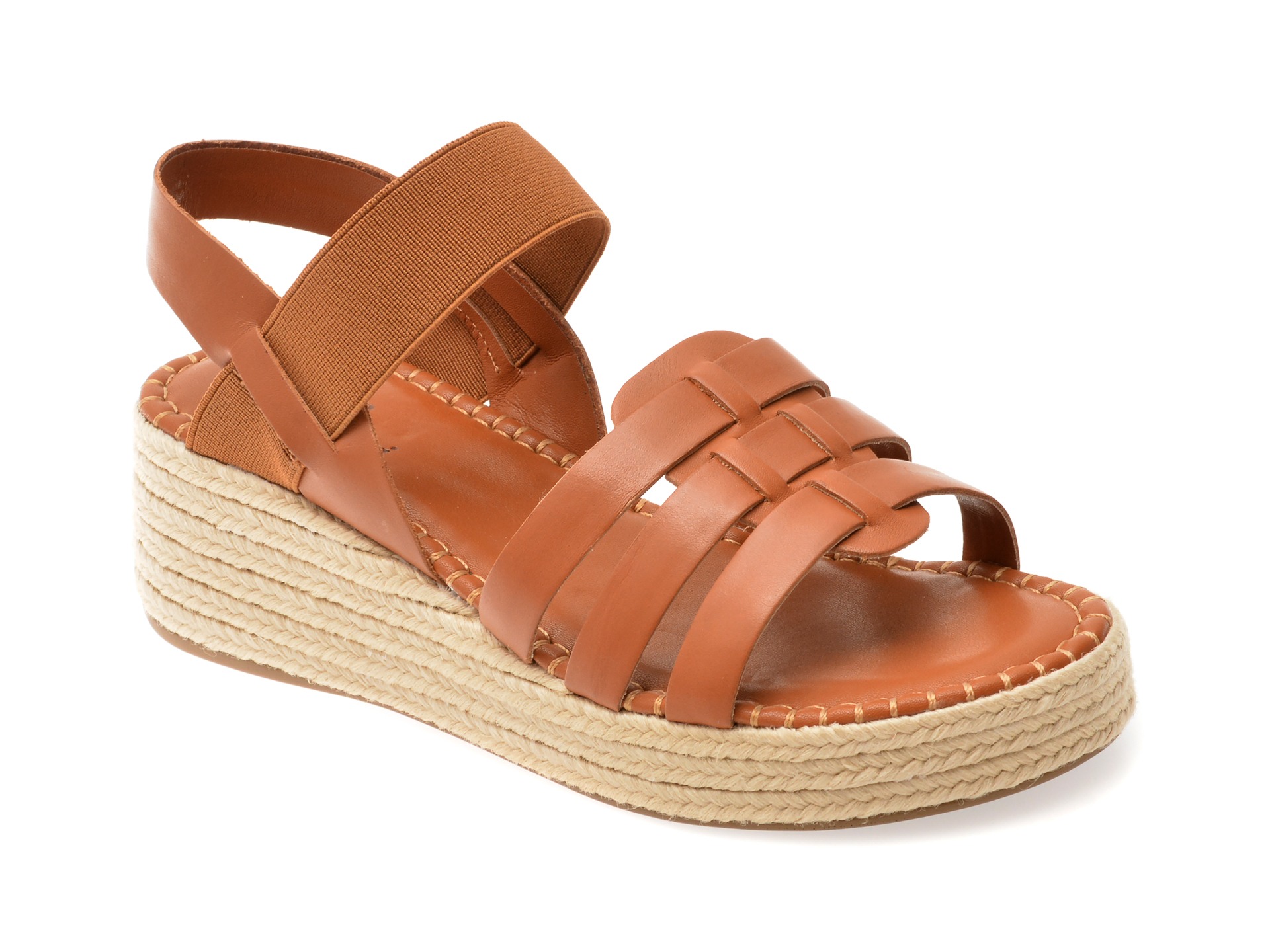 Sandale FLAVIA PASSINI maro, 366411, din piele naturala 1 Sandale FLAVIA PASSINI maro