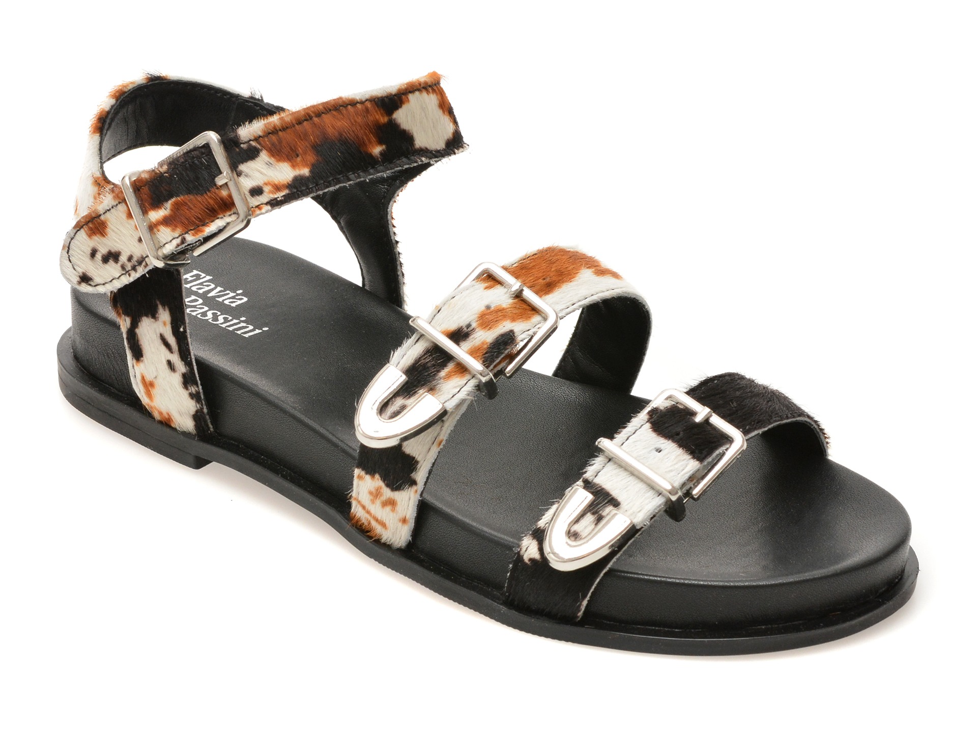Sandale FLAVIA PASSINI maro, 372503, din piele naturala 1 Sandale FLAVIA PASSINI maro