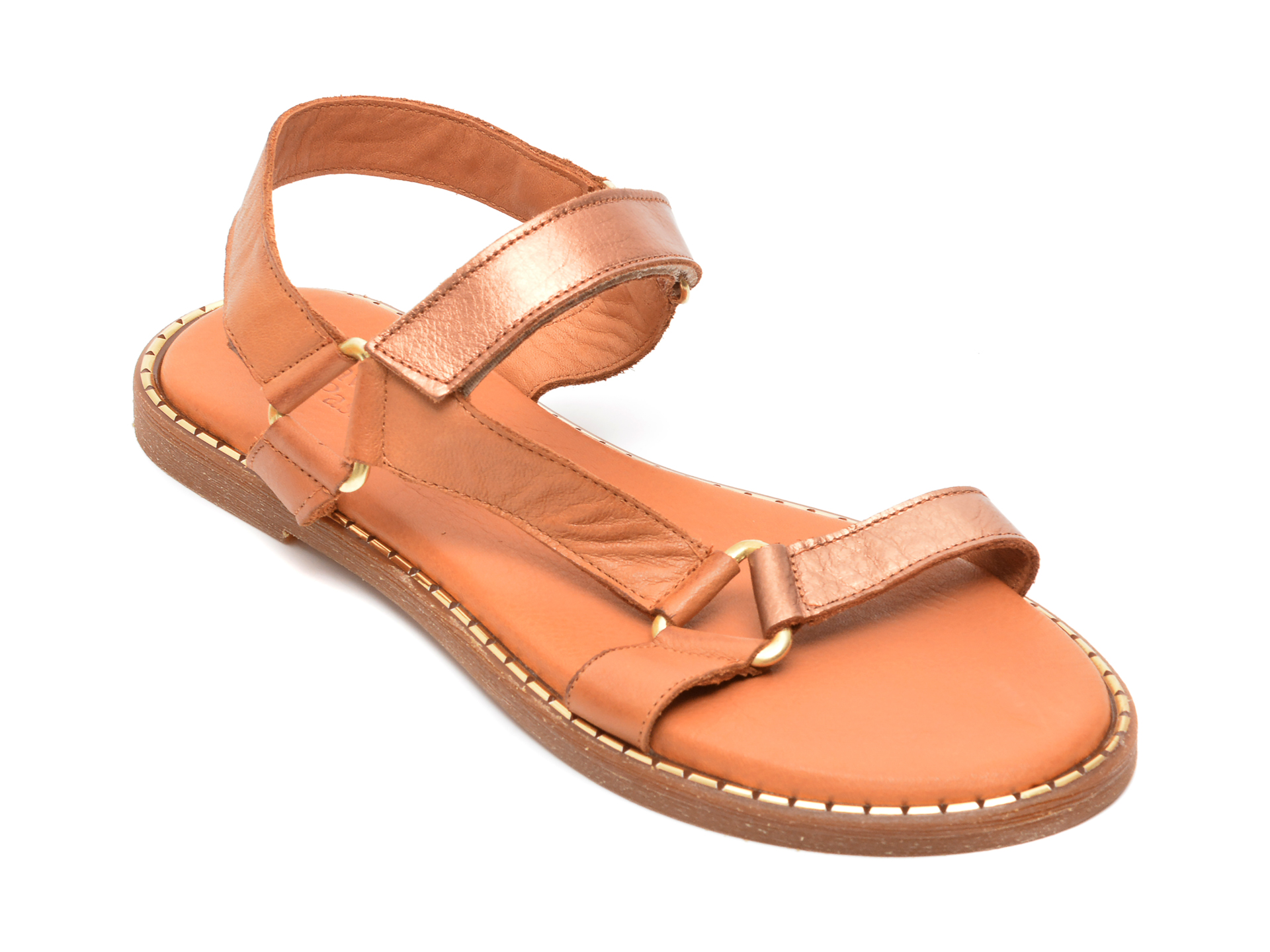 Sandale FLAVIA PASSINI maro, 730D, din piele naturala 1 Sandale FLAVIA PASSINI maro