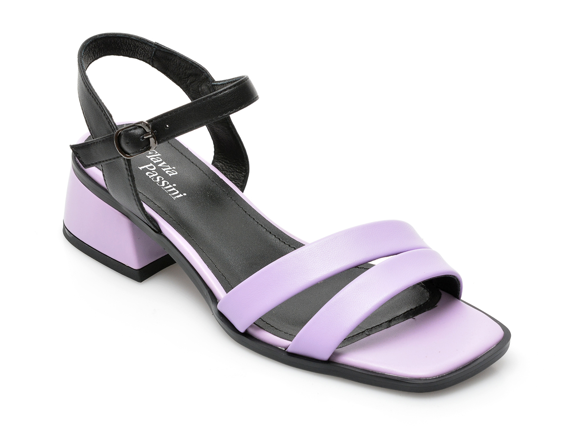 Sandale FLAVIA PASSINI mov, 14006, din piele naturala 1 Sandale FLAVIA PASSINI mov