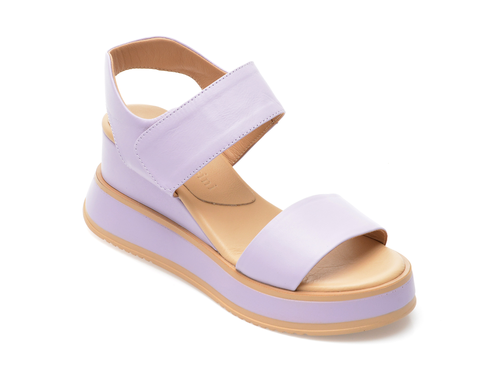 Sandale FLAVIA PASSINI mov, 146978, din piele naturala 1 Sandale FLAVIA PASSINI mov