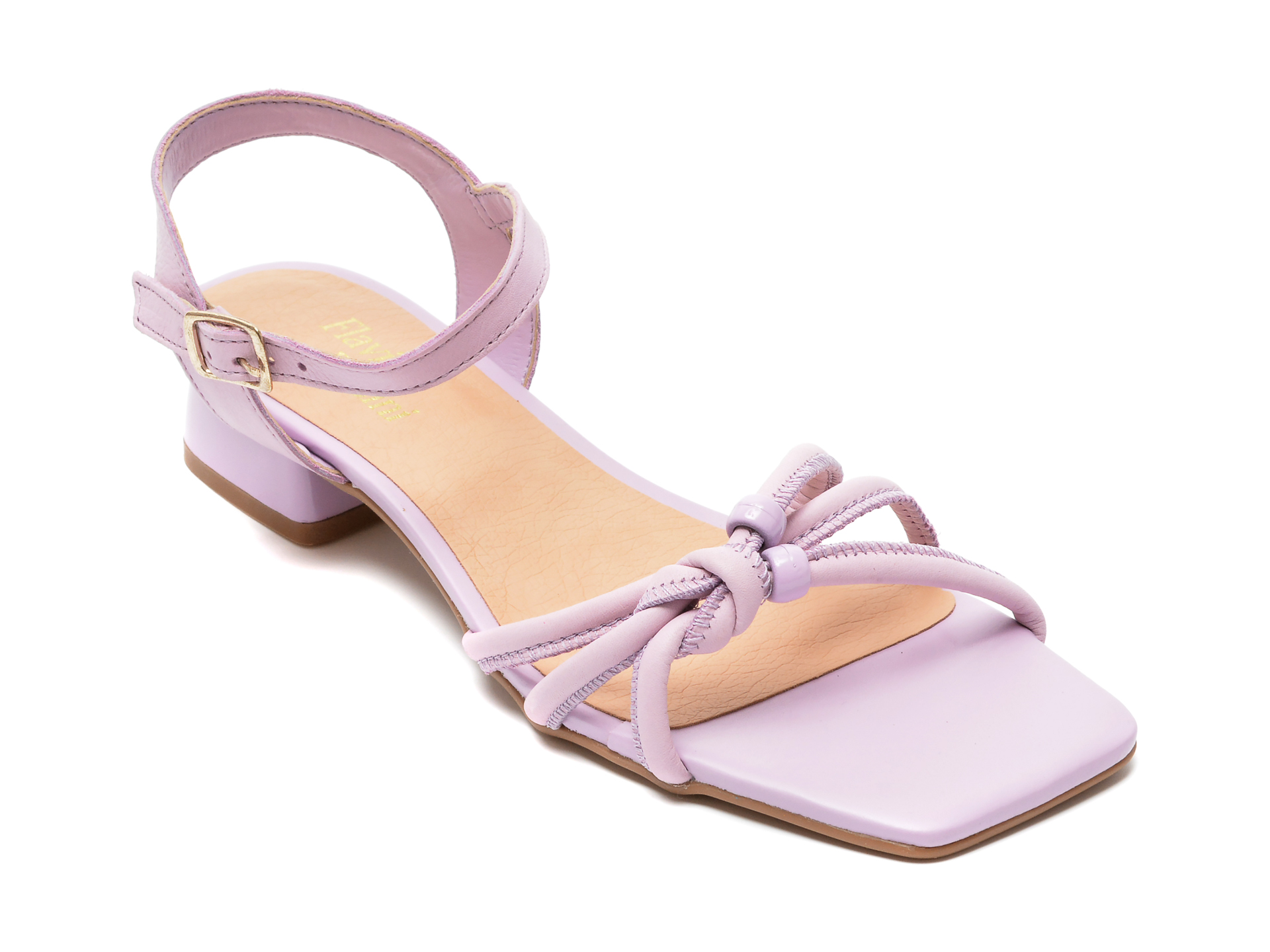 Sandale FLAVIA PASSINI mov, 333304, din piele naturala 1 Sandale FLAVIA PASSINI mov