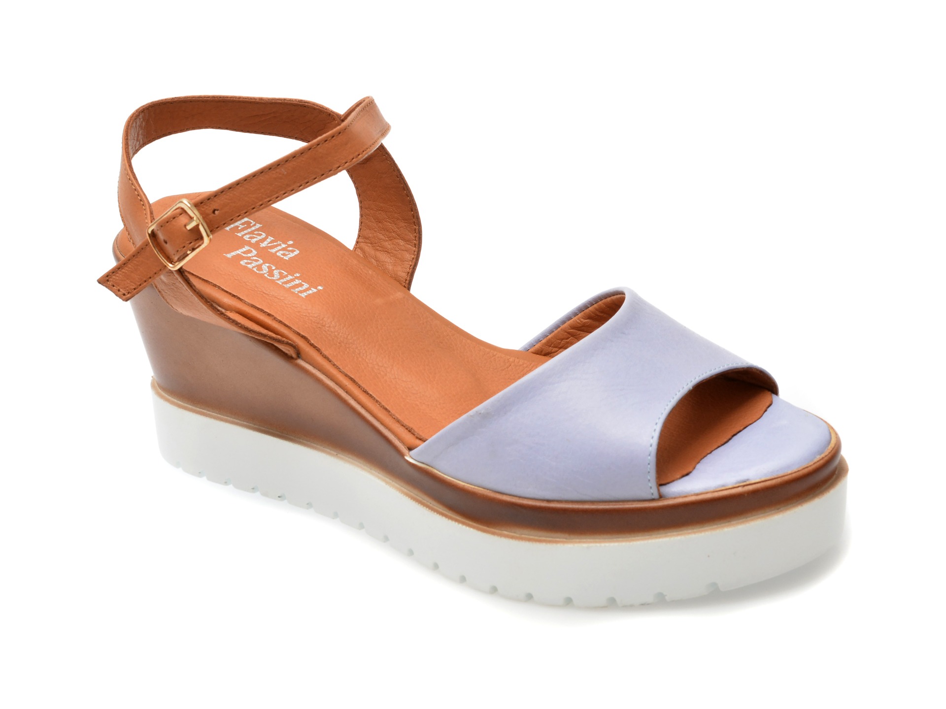 Sandale FLAVIA PASSINI mov, 8203, din piele naturala 1 Sandale FLAVIA PASSINI mov