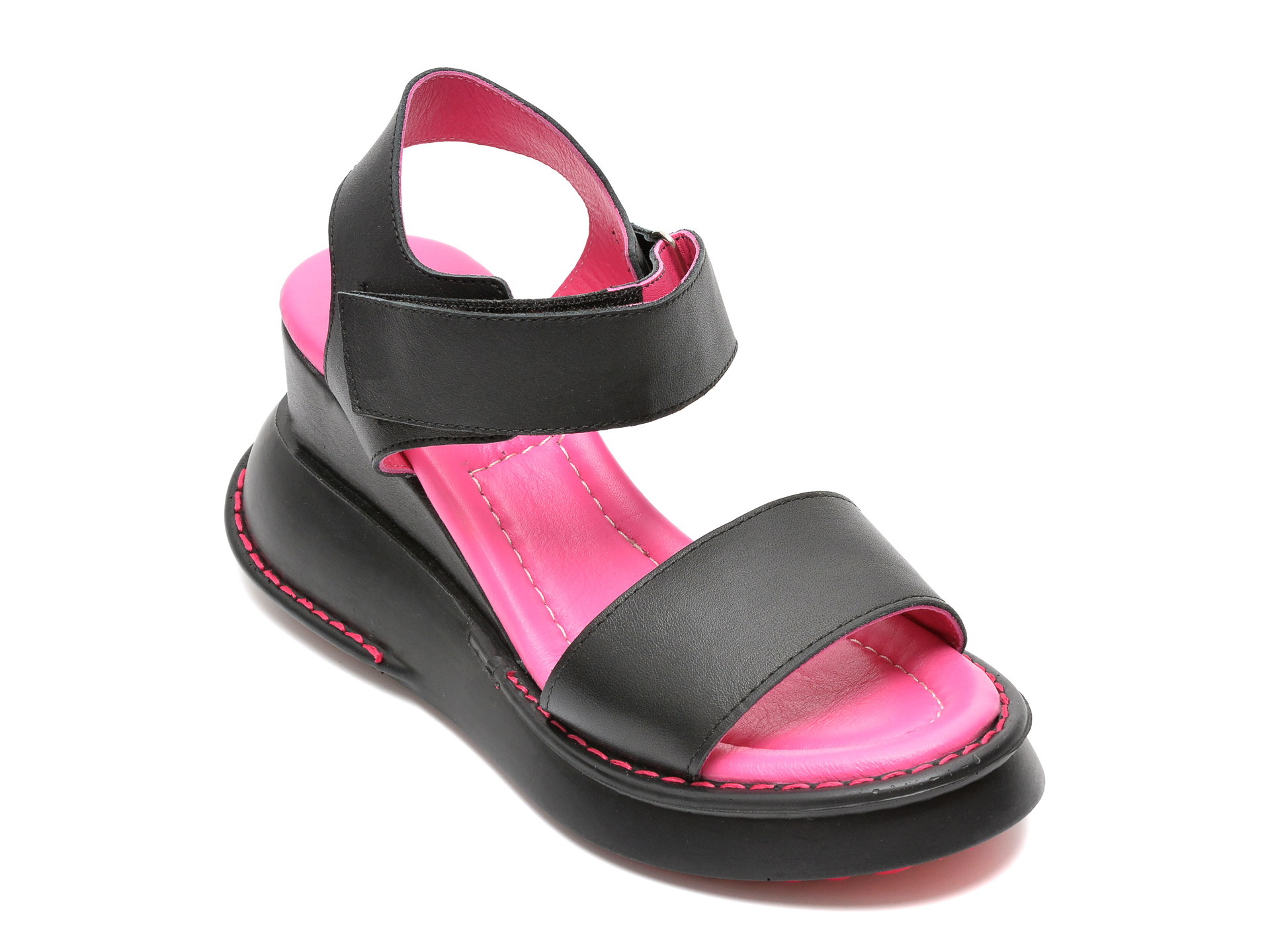Sandale FLAVIA PASSINI negre, 1258602, din piele naturala 1 Sandale FLAVIA PASSINI negre