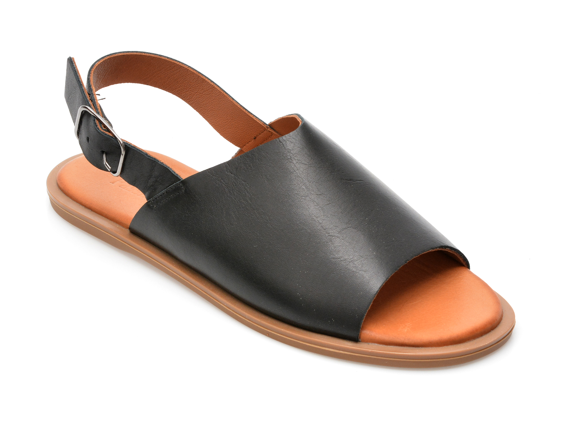 Sandale FLAVIA PASSINI negre, 21011, din piele naturala 1 Sandale FLAVIA PASSINI negre