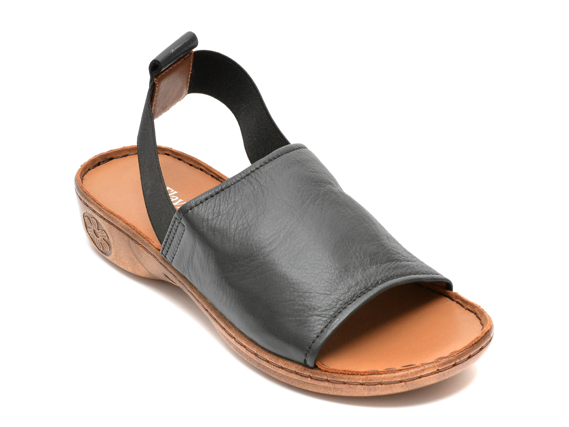 Sandale FLAVIA PASSINI negre, 211070, din piele naturala 1 Sandale FLAVIA PASSINI negre