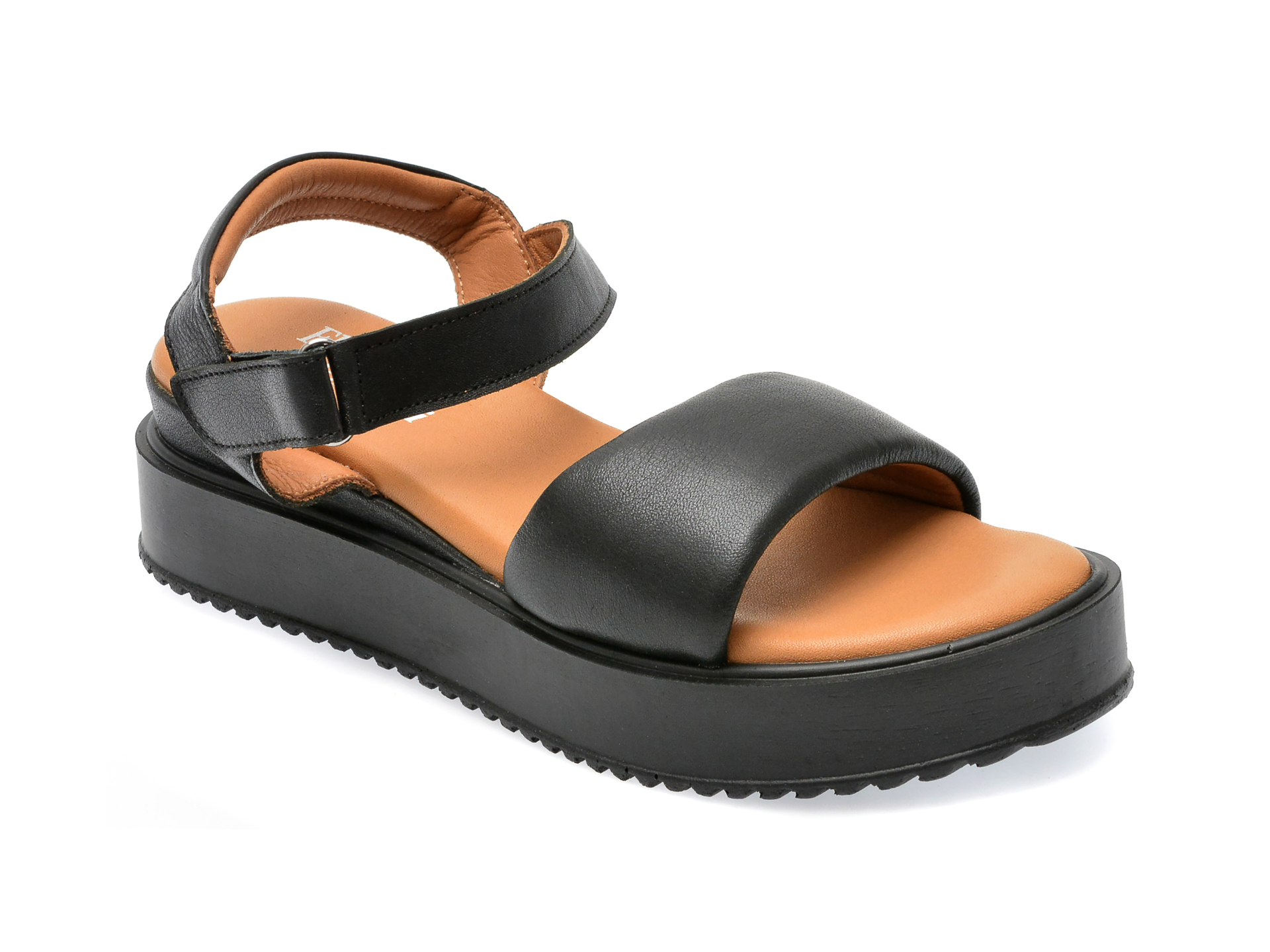 Sandale FLAVIA PASSINI negre, 236081, din piele naturala 1 Sandale FLAVIA PASSINI negre