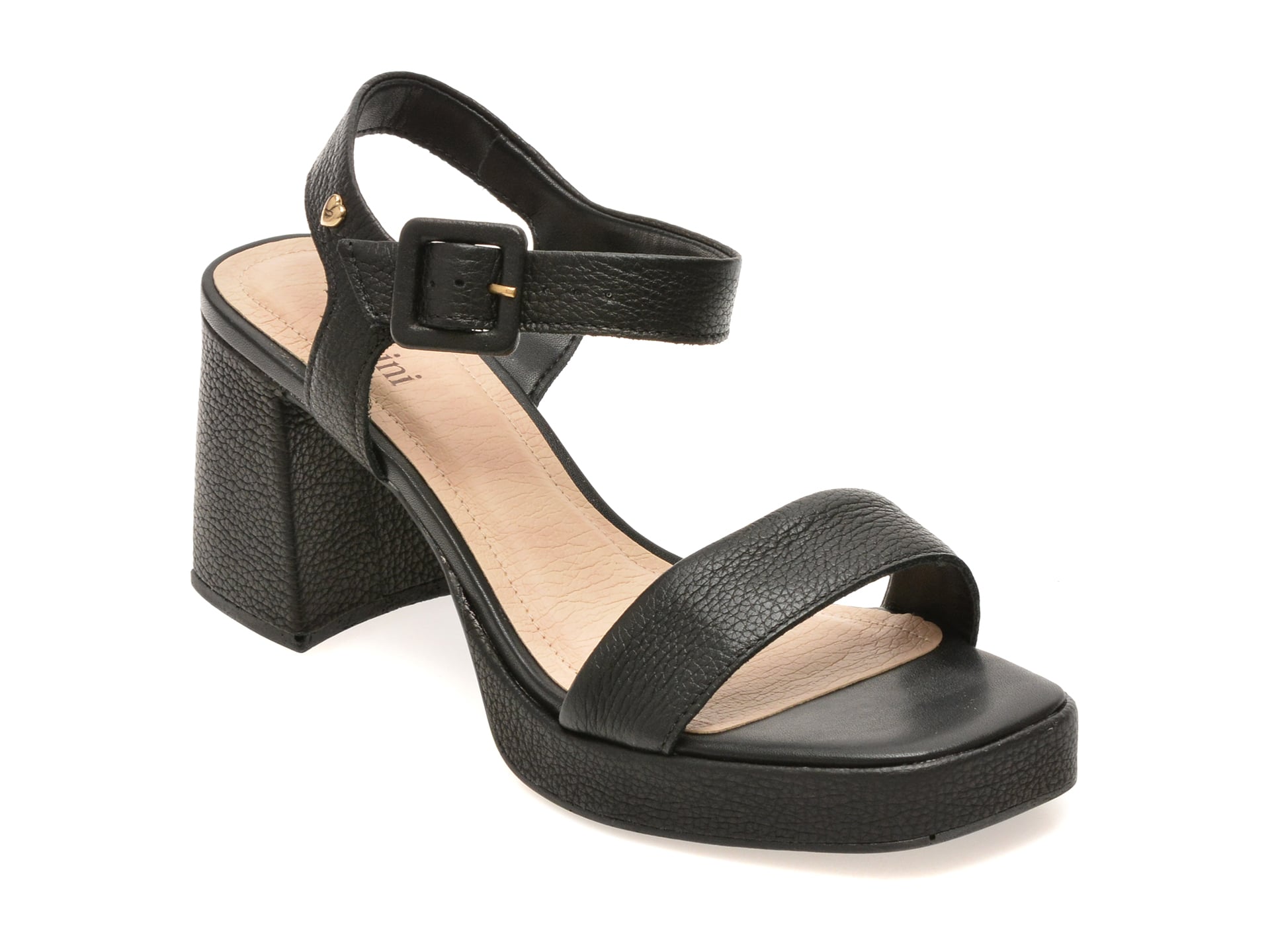 Sandale FLAVIA PASSINI negre, 356310, din piele naturala 1 Sandale FLAVIA PASSINI negre