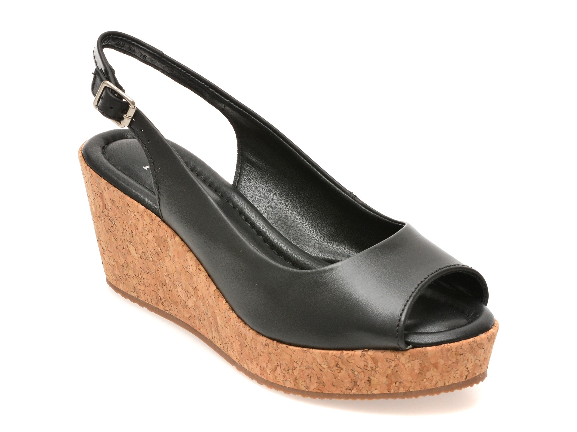 Sandale FLAVIA PASSINI negre, 372802, din piele naturala 1 Sandale FLAVIA PASSINI negre