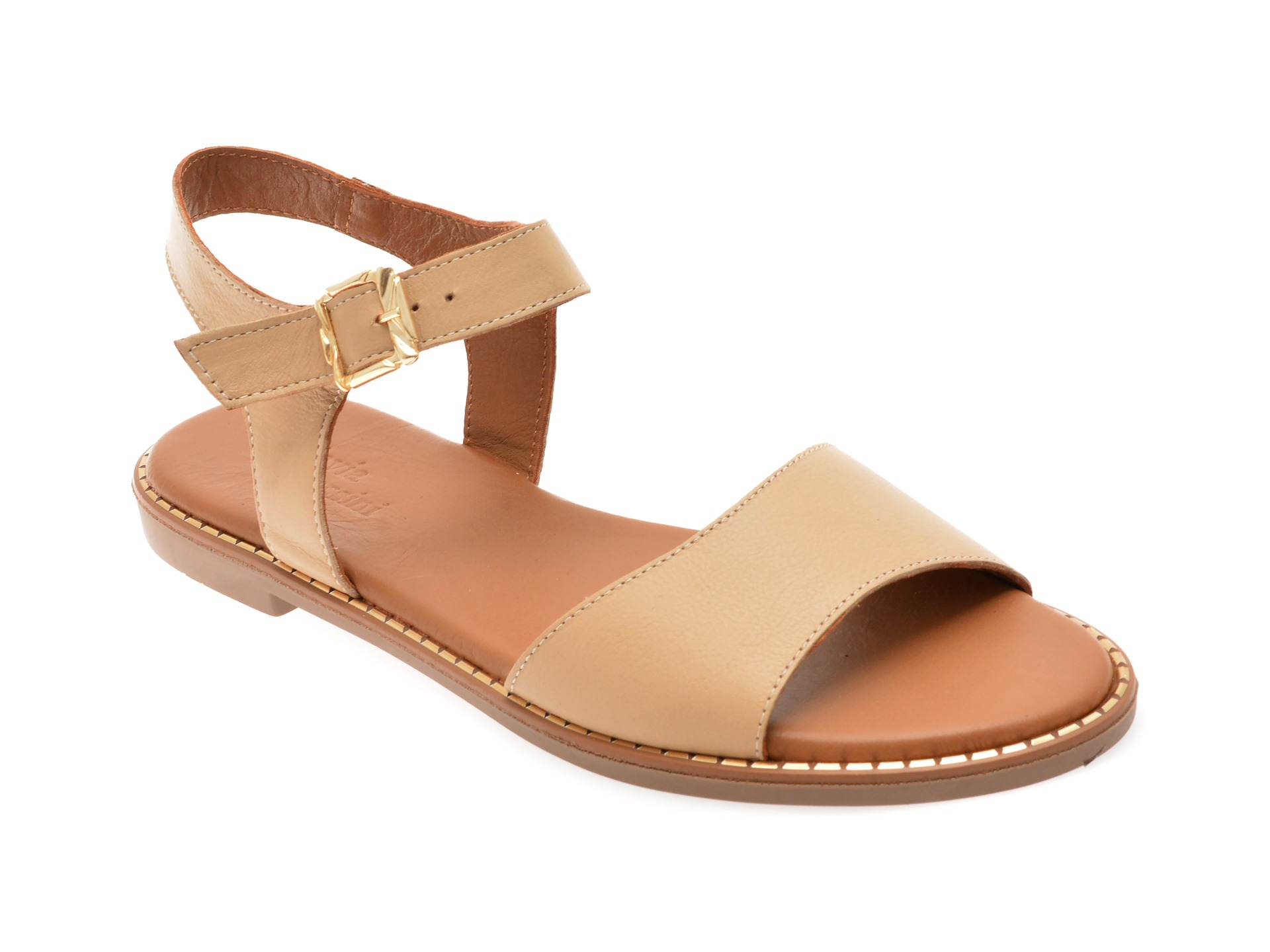 Sandale FLAVIA PASSINI nude, 2921006, din piele naturala 1 Sandale FLAVIA PASSINI nude