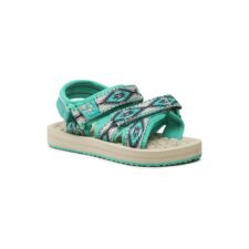 Sandale Fete -  302369744 - Textil - Verde -