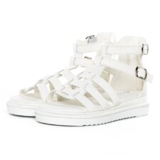 Sandale Fete 5GZ62 Alb | Mei