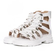 Sandale Fete 5HXS26 Alb | Mei