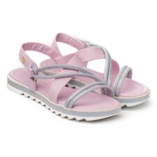 Sandale Fete  Flat Form Pink Glitter  -1059247