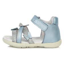 Sandale Fete -  din Piele - Inchise la Spate - Flexibile - AC048-30