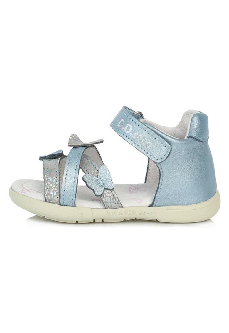 Sandale Fete - din Piele - Inchise la Spate - Flexibile - AC048-30 1 Sandale Fete - din Piele - Inchise la Spate - Flexibile - AC048-30