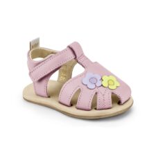 Sandale Fetite  Afeto V Flowers Pink - piele - 1084157