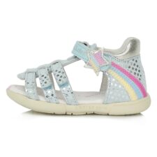 Sandale Fetite -  din Piele cu stelute - AC048-204