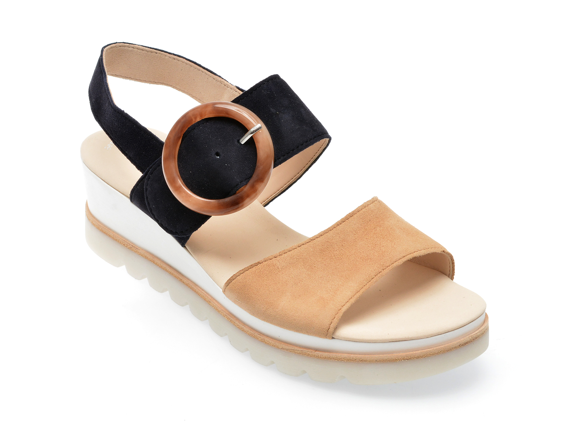 Sandale GABOR maro, 24645, din piele intoarsa 1 Sandale GABOR maro