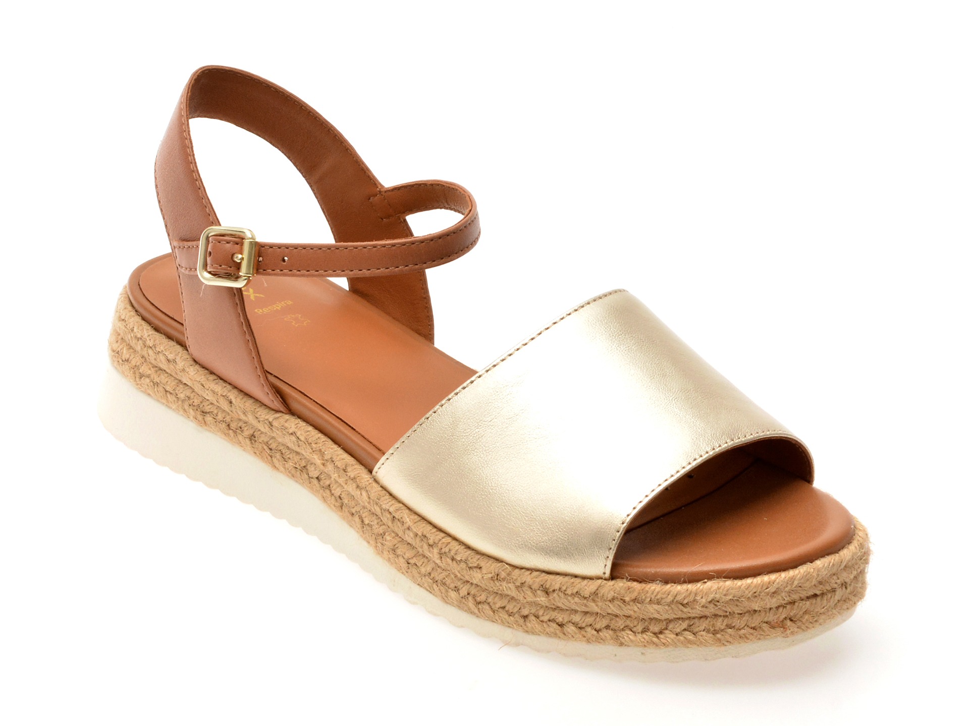 Sandale GEOX maro, D55SRC, din piele naturala 1 Sandale GEOX maro