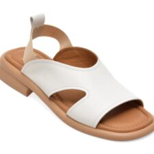 Sandale GOLD DEER albe