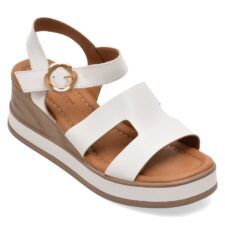 Sandale GOLD DEER albe