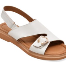 Sandale GOLD DEER albe