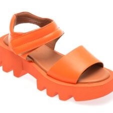 Sandale GOLD DEER portocalii