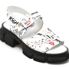 Sandale GOLDDEER albe